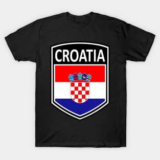 Flag Shield - Croatia T-Shirt